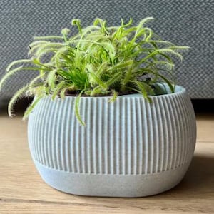 Vaso para plantas autoirrigável impresso em 3D