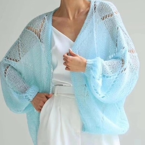 Cloud Mohair Cardigan