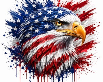 Ontwerp met adelaarsvlag van 250e verjaardag van de VS (1776-2026) / Amerikaans patriottisch, solide ontwerp, png PNGEgg
