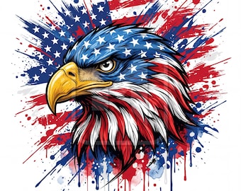 Ontwerp Amerikaanse vlag met adelaar 250-jarig jubileum (1776-2026) / patriottische, effen png