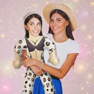 Custom Face Inflatable – Personalized Pool Party Decoration