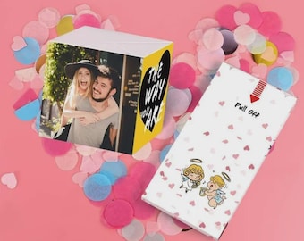 Caja sorpresa con foto explosiva, caja de regalo de recuerdo DIY con fotos emergentes y compartimentos ocultos