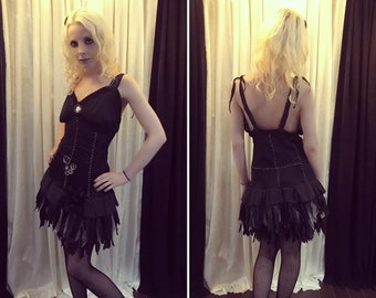 deadmoongrrrl gothic fairy dress costume