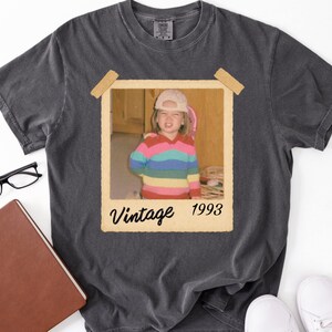 Comfort Colors® Custom Photo Shirt: Vintage Style
