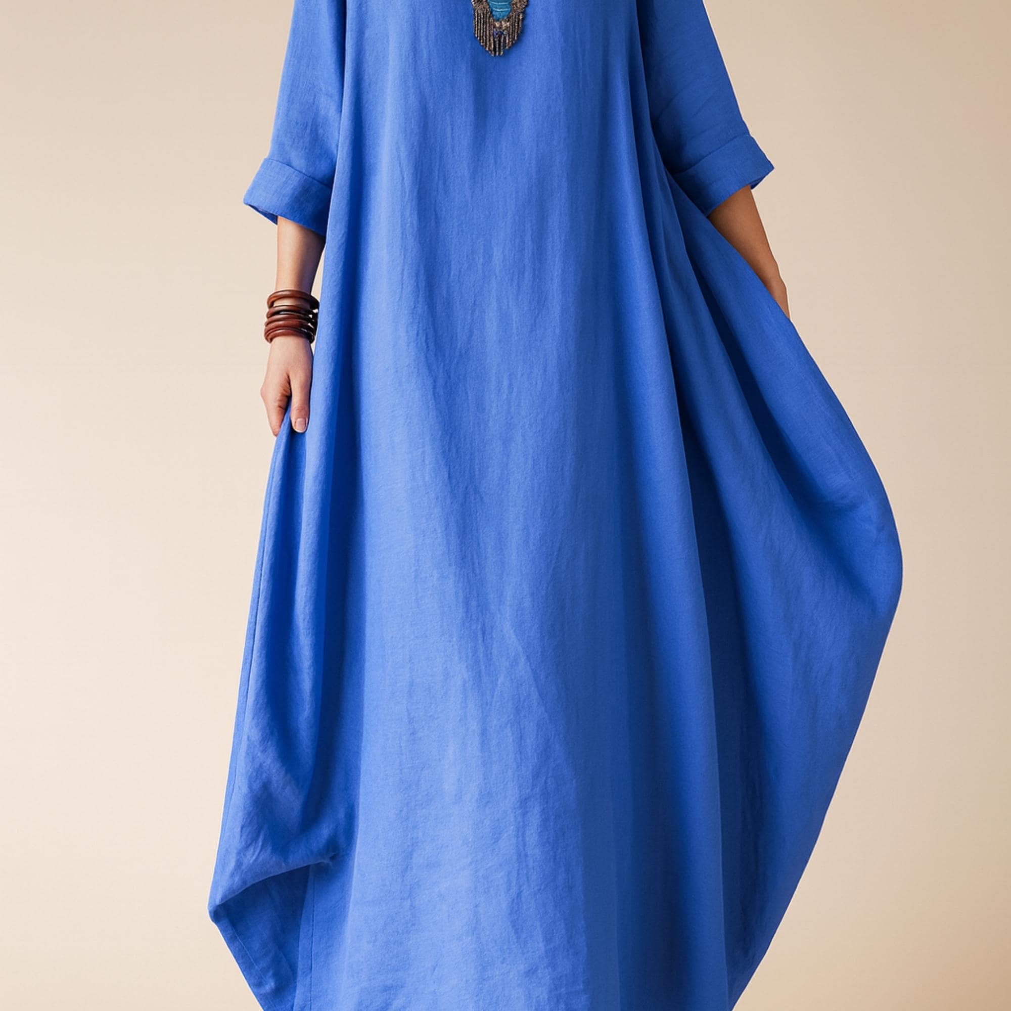 sachin and babi light blue dress A Line Casual Summer Dress Elegant Sleeveless Maxi... From Shoppin_china,  $34.47 In Bulk main image 1