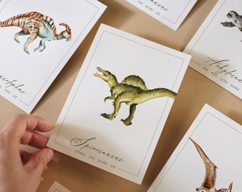 Printable Dinosaur Table Name for Wedding or Party - Dinosaurs