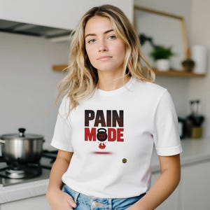 Premium Unisex Crewneck T-shirt | Bella + Canvas 3001--It Starts at Zero | Pain Mode Functional Trainer T-Shirt Crossfit