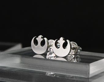 Star Wars Rebel Alliance Earrings 925 Silver Star Wars Jewelry Gift