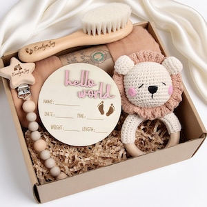 Custom Newborn Baby Gift Box,New Baby Gift Set,Baby Shower Gifts,Baby Girl Gift,Baby Boy Gift,Gift for New Mom,Baby Boy Gift Baskets