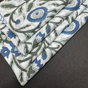 Table Napkin, 100% Cotton Cloth Napkin, Dinner Party Napkins Block Printed Napkin Washable Napkin Boho Wedding Napkins Gift For Her