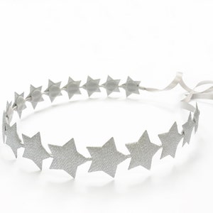 Silver Star Headband, Silver Star Crown, Silver Crown, Star Headpiece, Shining Star Crown, Birthday Crown, Costume, Star Costume, Boho Crown