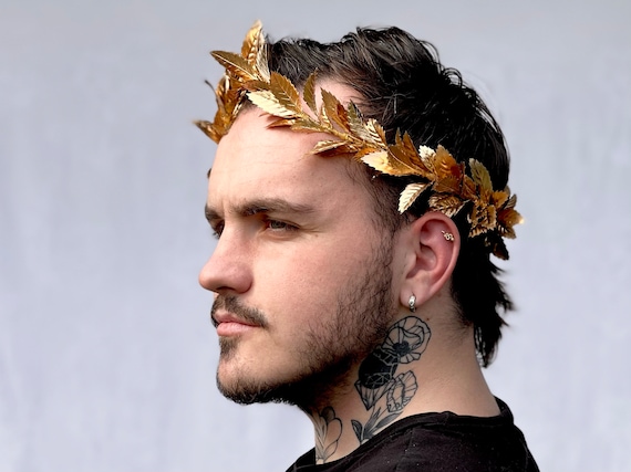 Roman Wreath Headpiece Gold Foil Roman Wreath Headpiece Gold Foil