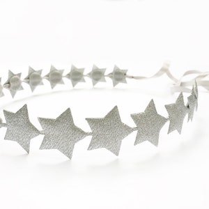 Silver Star Headband, Silver Star Crown, Silver Crown, Star Headpiece ...