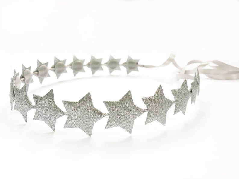 Silver Star Headband Silver Star Crown Silver Crown Star - Etsy