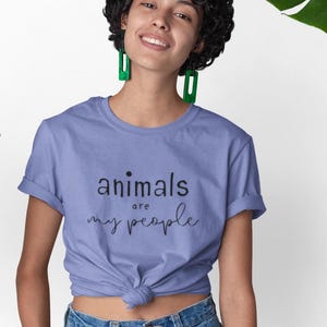 T-shirt dierenarts: grappig Animal Lover-T-shirt, cadeau dierenarts
