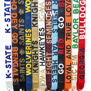 Handgemachte Perlen Spieltag Geldbörse Armband - College Teams