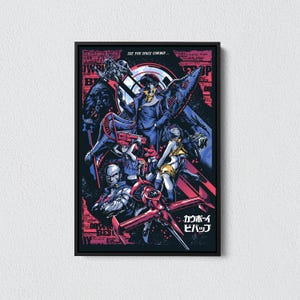 Cowboy Bebop Canvas Print: Classic Anime, Space Cowboy