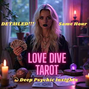 Same Hour In-Depth Love Tarot Reading | Psychic Love Insights, Twin Flame & Soulmate Clarity | Soulmate Reading, Relationship Tarot Guidance