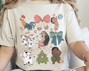 Księżniczka wyspy PNG Ocean Inspired Bajkowa Dziewczyna Magiczny Park Rozrywki Styl Sublimacja Plik Vintage Urocze Kokardki Wzory