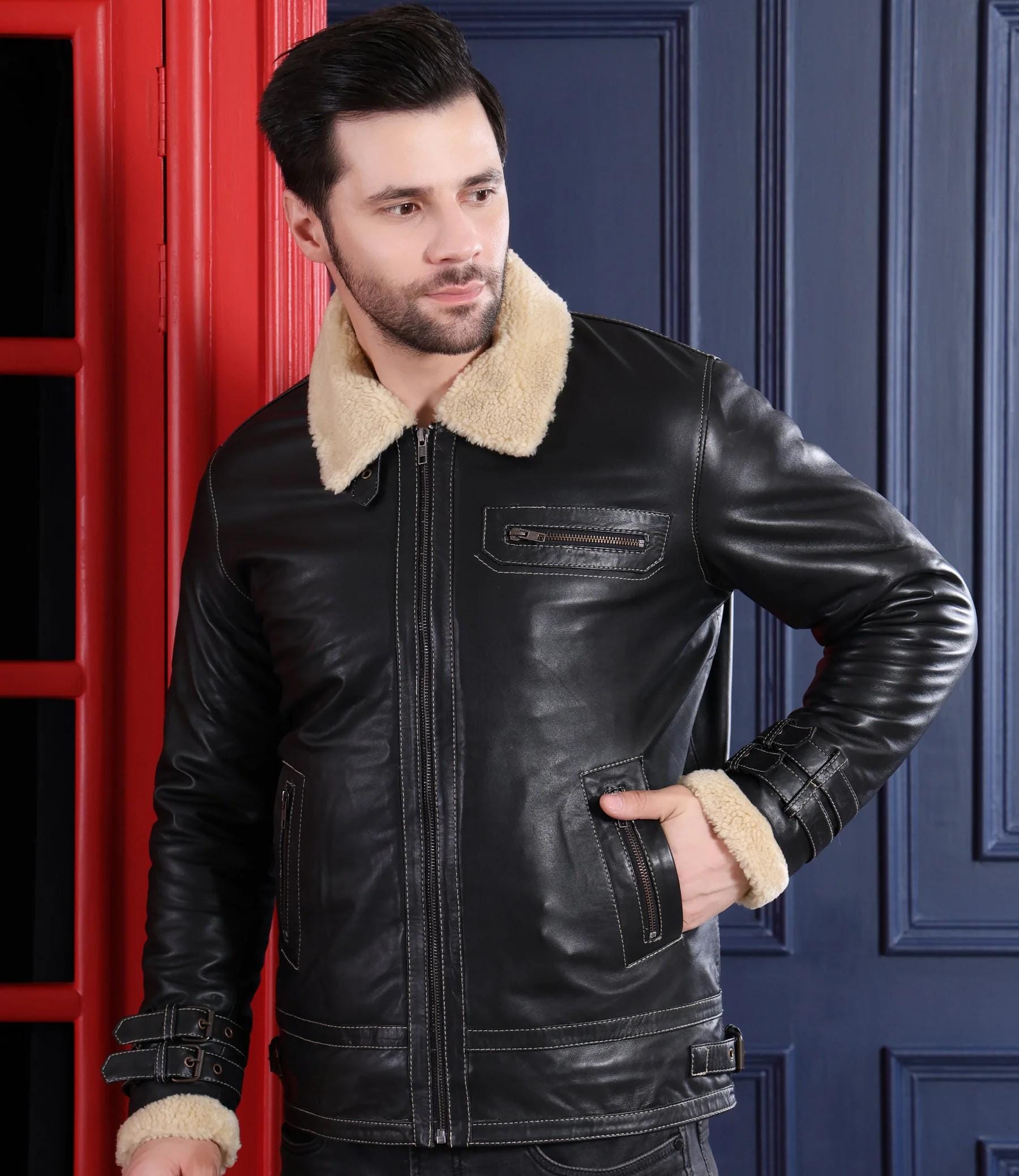 60s mens fur coat - Etsy 日本