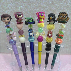 Toy Story Beaded Pen: Handmade Character Gift