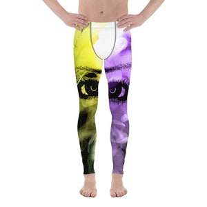 Overwatch Inspired: Moira Eyes Men&#39;s Leggings