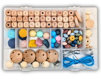 143-piece craft set including German video instructions