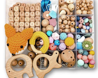 300-piece craft set including German video instructions