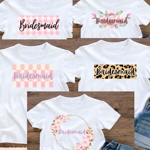 Wedding party shirts, bridesmaid, maid of honor shirt, groom, just married shirt, bridal party shirt, groosman shirt, wedding shirt, wedding