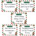 Elf Notes Cards Editable Bundle, Mini Elf Note, Elves Santa Christmas ...