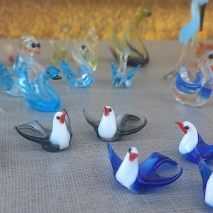 Murano Glas, Miniatur Glasfiguren