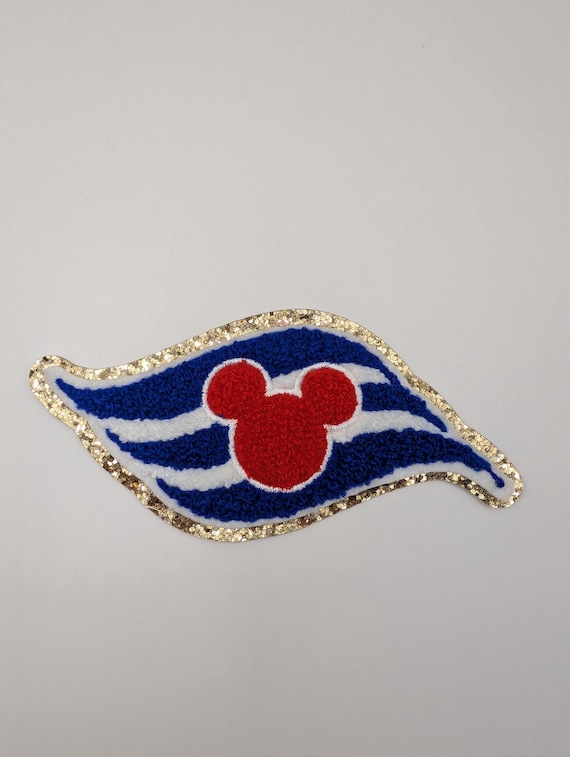 Disney Cruise Logo Embroidery Patch, Chenille Patch, Iron On Patch, T Shirt Patch, Bag Patch