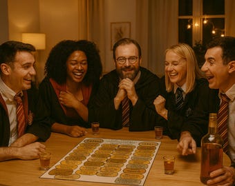 Printable Harry Potter-Themed Drinking knowledge Game – Digital PDF