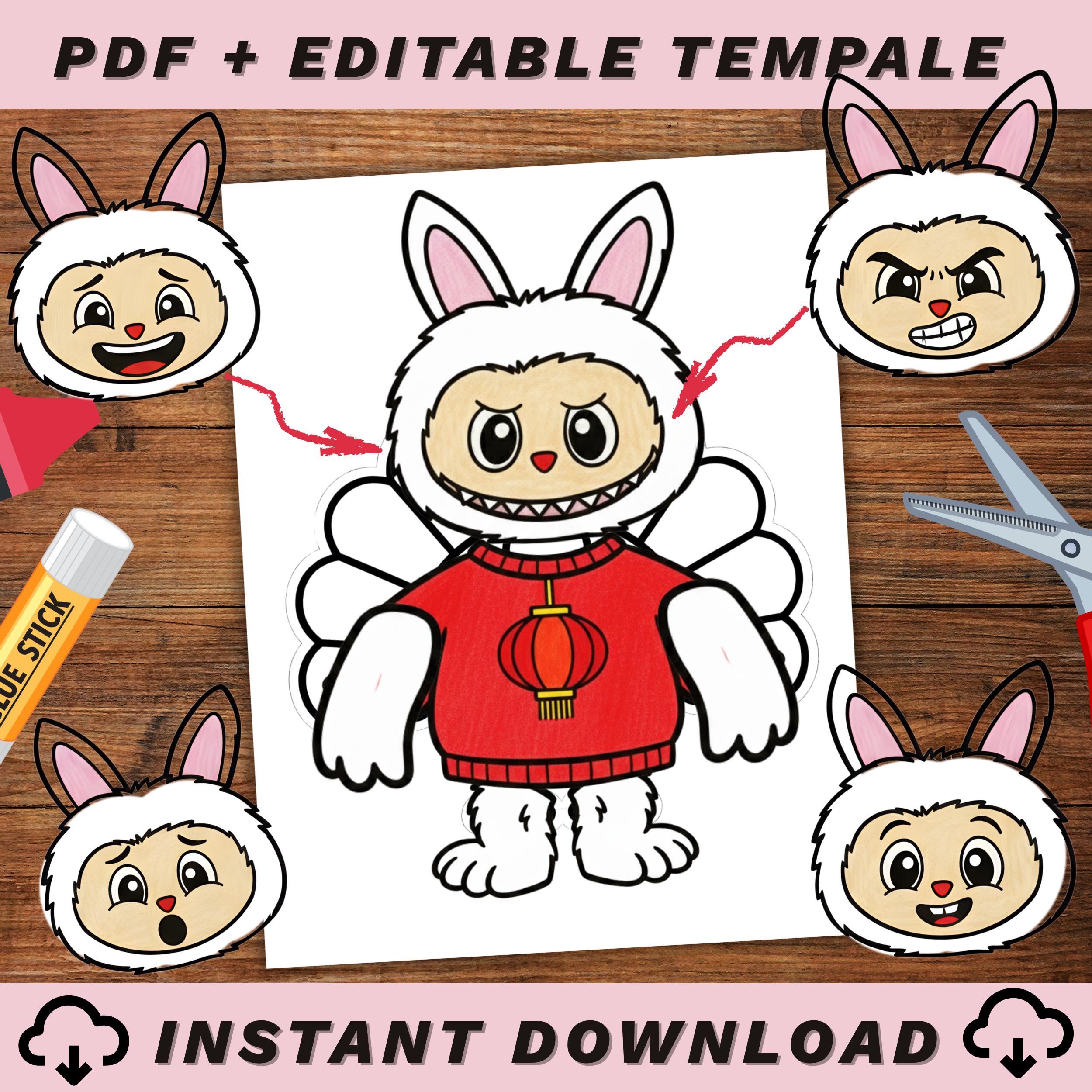 35 Crazy Fun Monster Crafts for Kids That Are Super Adorable 7 Disguise a Turkey Project Kit Monster Bunny Printable Kids…