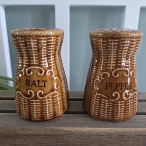 Vintage Salz- und Pfefferstreuer