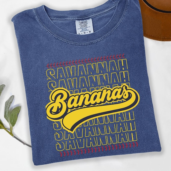 Banana Gift,Savannah Bananas  Shirt, Retro Baseball Graphic Tee,Let's go bananas