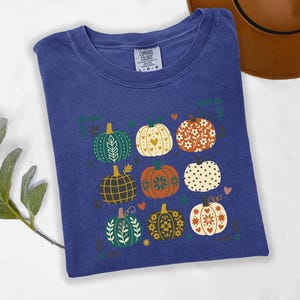 Pumpkin Harvest Season Tee, Seasonal Pumpkin Vibes Shirt, Thanksgiving Tee, Fall Lover Gift
