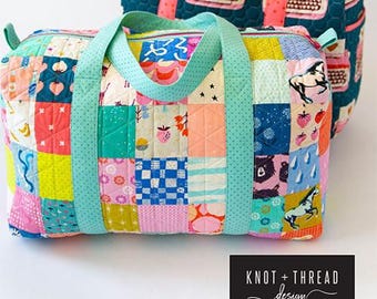 Patchwork Duffle KAT 112 Knot And Thread