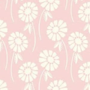 POP Sugar by Heather Bailey for Figo Fabrics | Upsy Daisy in Blush | sold by the quarter yard, choose your cut