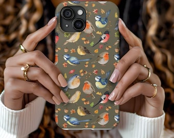 Bird Phone Case for Bird Lover iPhone Case for Animal Lover Phone Case for Bird Watcher iPhone Case for Nature Lover Phone Case Gift