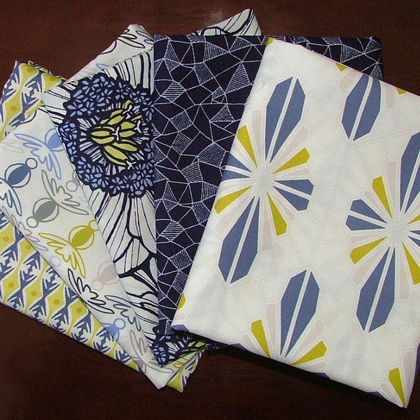 Fat Quarter Bundle of Luxe in Bloom by Sarah Watson for Art Gallery Fabrics