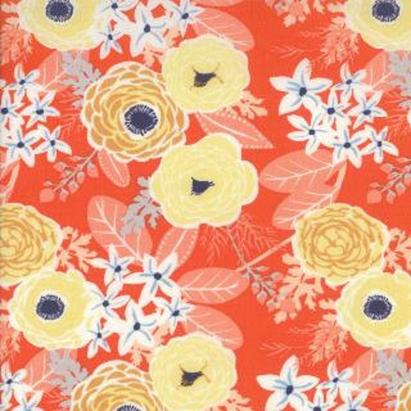 Custom listing for Jess - 4.5 yards of Sunnyside Buttercup Blaze Orange