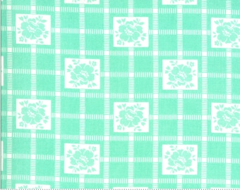 Shine On Check Aqua 55212 12 by Bonnie & Camille for Moda