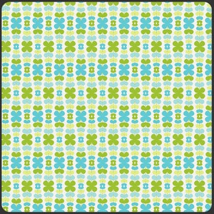 SALE 1 Yard Color Me Retro Kitchenette Honeydew by Jeni Baker for Art Gallery Fabrics