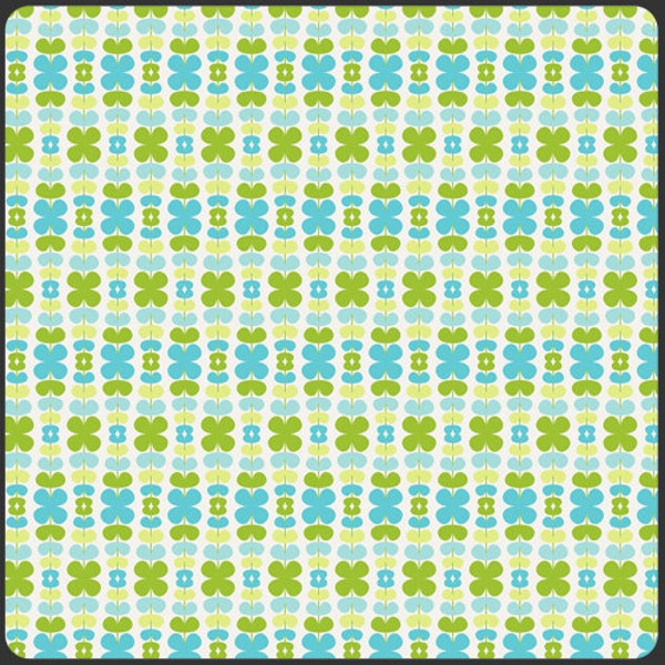 SALE 1 Yard Color Me Retro Kitchenette Honeydew by Jeni Baker for Art Gallery Fabrics