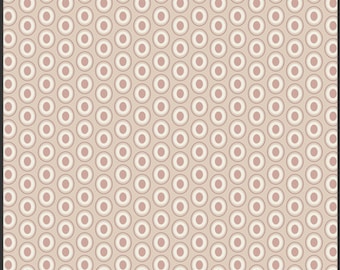 1 Yard Cappuccino from the Oval Elements Collection by Art Gallery