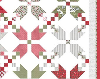 Figgy Pudding LB 202 Quilt Pattern designed by Lella Boutique