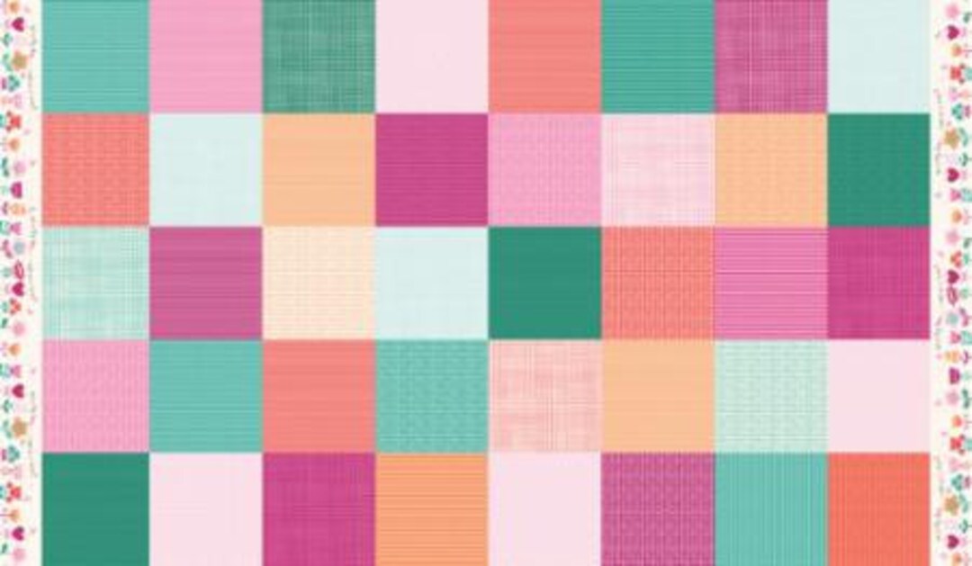 Spring Bunny Fun Childrens Patchwork Multi 20541 11 by Stacy Iset