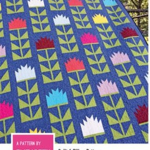 Thistle EH 022 Quilt and Pillow Pattern By Elizabeth Hartman