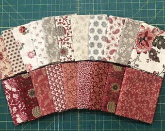 Fat Quarter Bundle of 20 prints from Collections designed by French General for Moda LAST ONE